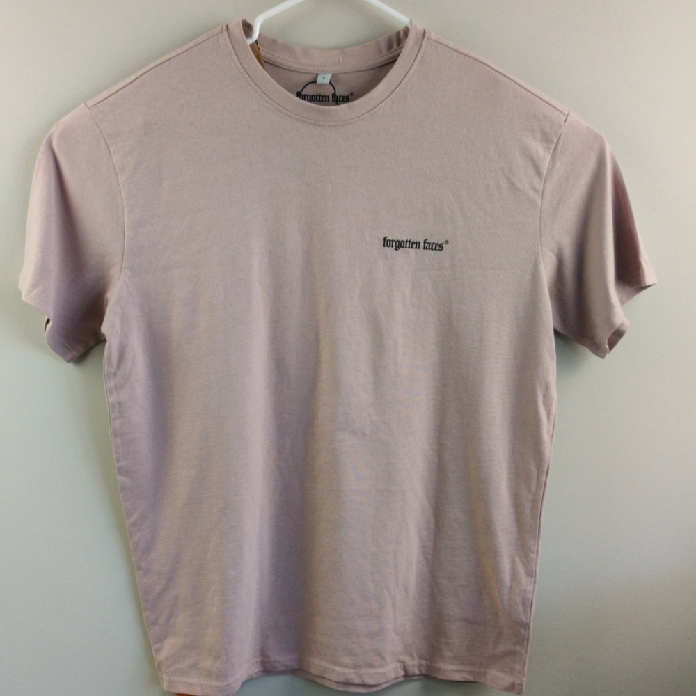 Light Pink Men's Short Sleeve Tee (Bin -A)